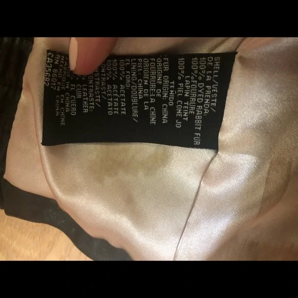 Vintage Rabbit Fur Coat - Picture 4 of 7